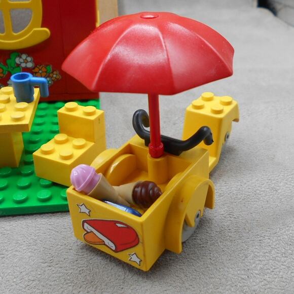 LEGO Fabuland 3665 Ice Cream Shop w/Scooter 1980 Vintage/Custom READ - Picture 7 of 16